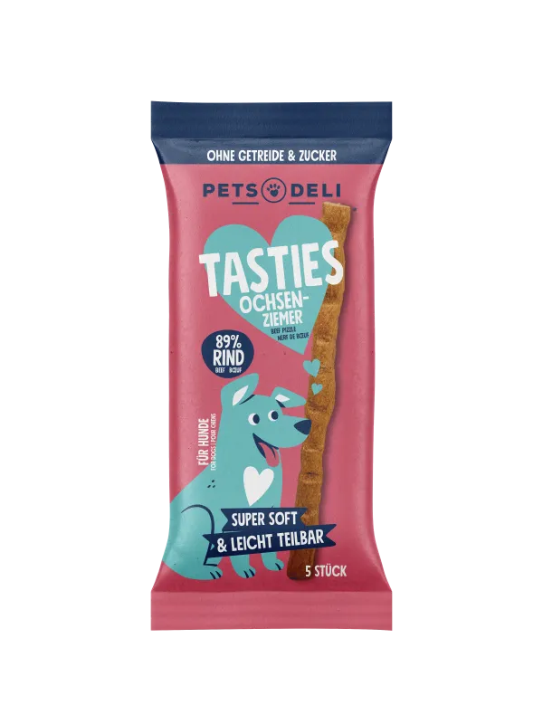 Pets Deli Tasties Snack Tasties Ochsenziemer 75g